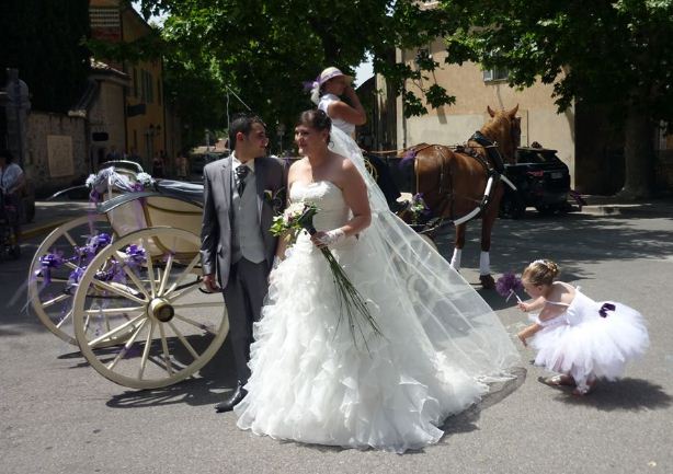 Location de calèches pour mariage